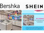 Shein usó la imagen de Bershka para la apertura de su 'pop-up' en Barcelona