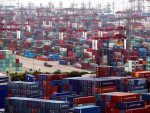 Comercio China contenedores barcos tráfico marítimo