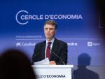 El presidente del Cercle d'Economia, Jaume Guardiola, interviene durante la primera jornada de la 38 reunión del Cercle d’Economia