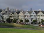 Casas en la ciudad de San Francisco en California.