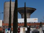 Entrada de la sede de ArcelorMittal, a 2 de marzo de 2023, en Getafe, Madrid (España).