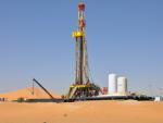 Yacimiento de gas en Argelia operado por la rusa Gazprom.