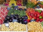 Mercado verduras
