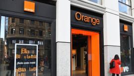 Orange tienda telefonía móvil