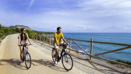 La costa de Castellón es un entorno idílico para practicar cicloturismo.