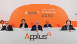 Cúpula de Applus en la pasado Junta de Accionistas de 2023.