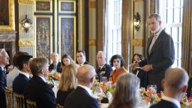 Felipe VI espera trabajar con Países Bajos para las transiciones verde y digital