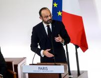 Francia protestas - Primer ministro Edouard Philippe