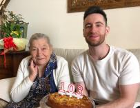 Mercedes centenaria y sanitaria: "Todo lo que hice en mi vida sirvió para algo"