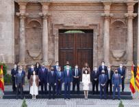 Fotografía de familia conferencia presidentes La Rioja