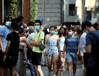 Madrid obligará al uso de mascarillas en cualquier lugar.