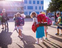 En la región alemana de Pomerania Occidental han vuelto las clases este lunes.