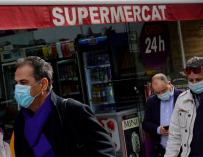 supermercado ventas 24 horas Cataluña coronavirus España mascarillas