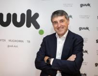 Jon Ander de las Fuentes, presidente de Guuk y ex directivo de Euskaltel.