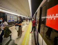 La ocupación del Metro de Madrid ha ido bajando también en las últimas semanas.