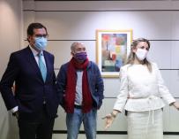 Garamendi, Álvarez y Díaz, en la firma del último acuerdo de agentes sociales.