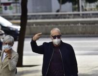 El productor de televisión Josep Maria Mainat llega al juzgado en Barcelona