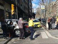 Una conductora atropella a varias personas en Reus (Tarragona).