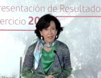 Ana Botín, Banco Santander, presentación resultados