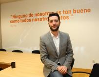 El portavoz de Ciudadanos en la Asamblea de Madrid, César Zafra