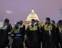 Policías asalto al Capitolio