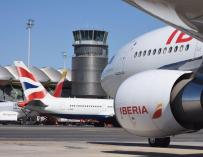 IAG Iberia British Airways aeropuerto aviones