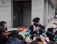 Villarejo en la Audiencia nacional para testificar en el caso 'Tándem'