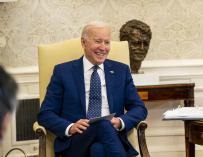 Joe Biden en su despacho
