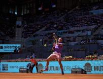 El tenista español Rafa Nadal en su victoria sobre Alexei Popyrin (6-3 y 6-3) en los octavos de final del Masters 1000 Mutua Madrid Open, en la Pista Manolo Santana de la Caja Mágica MUTUA MADRID OPEN 6/5/2021