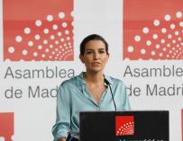 La candidata de Vox a las elecciones de la Comunidad de Madrid, Rocío Monasterio