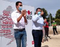 El portavoz adjunto del Grupo parlamentario Socialista en la Asamblea de Madrid y precandidato a liderar el PSOE-M, Juan Lobato, presenta su candidatura en Parla.