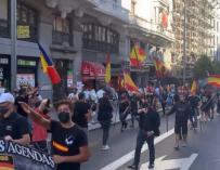 Manifestación de neonazis en Chueca.
