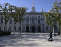 La fachada del Tribunal Supremo, a 15 de octubre de 2021, en Madrid (España). 15 OCTUBRE 2021;TRIBUNAL SUPREMO Óscar Cañas / Europa Press 15/10/2021