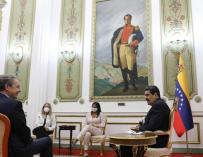 Reunión entre el presidente de Venezuela, Nicolás Maduro, y el expresidente del Gobierno de España José Luis Rodríguez Zapatero PRENSA PRESIDENCIAL/MARCELO GARC 20/11/2021
