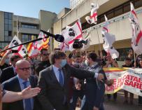 El expresidente de la Generalitat Carles Puigdemont llega al Tribunal de Apelación de Sassari (Italia) para declarar
CONSELL PER LA REPÚBLICA
  (Foto de ARCHIVO)
4/10/2021