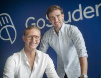 Gregor Müller y Felix Ohswald, cofundadores de GoStudent