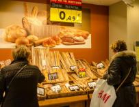 Consumo, panadería, pan, precio, precios, IPC, supermercado, alimentos, compras, comprar, comprando EUROPA PRESS (Foto de ARCHIVO) 05/4/2016