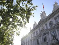 La fachada del Tribunal Supremo, a 15 de octubre de 2021, en Madrid (España). 15 OCTUBRE 2021;TRIBUNAL SUPREMO Óscar Cañas / Europa Press (Foto de ARCHIVO) 15/10/2021