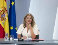 Ministra de Transportes, Movilidad y Agenda Urbana, Raquel Sánchez
