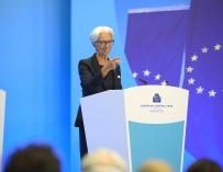 Christine Lagarde preside el BCE.