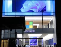 Una de las tiendas de Microsoft