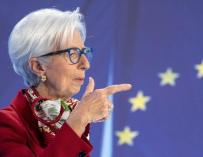 Lagarde abre la puerta a inyecciones de liquidez del BCE al sistema financiero