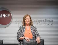 La presidenta de la AIReF, Cristina Herrero