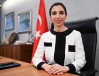 Hafize Gaye Erkan, nueva gobernadora del Banco Central de Turquía.