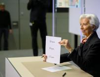 Christine Lagarde preside el Banco Central Europeo (BCE).