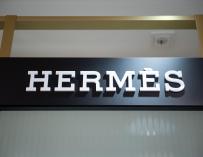 Logo de la marca de lujo Hermes.
