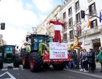 Tractorada, tractores en Santander