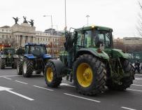 Los tractores llegan a Madrid