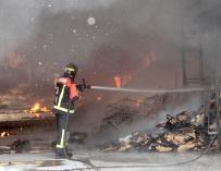 Una trabajadora muere en el incendio de una fábrica de patatas fritas en La Rioja