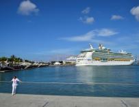 Dos cruceros de la Royal Caribbean llegarán este fin de semana al Muelle Santa Catalina (Gran Canaria)